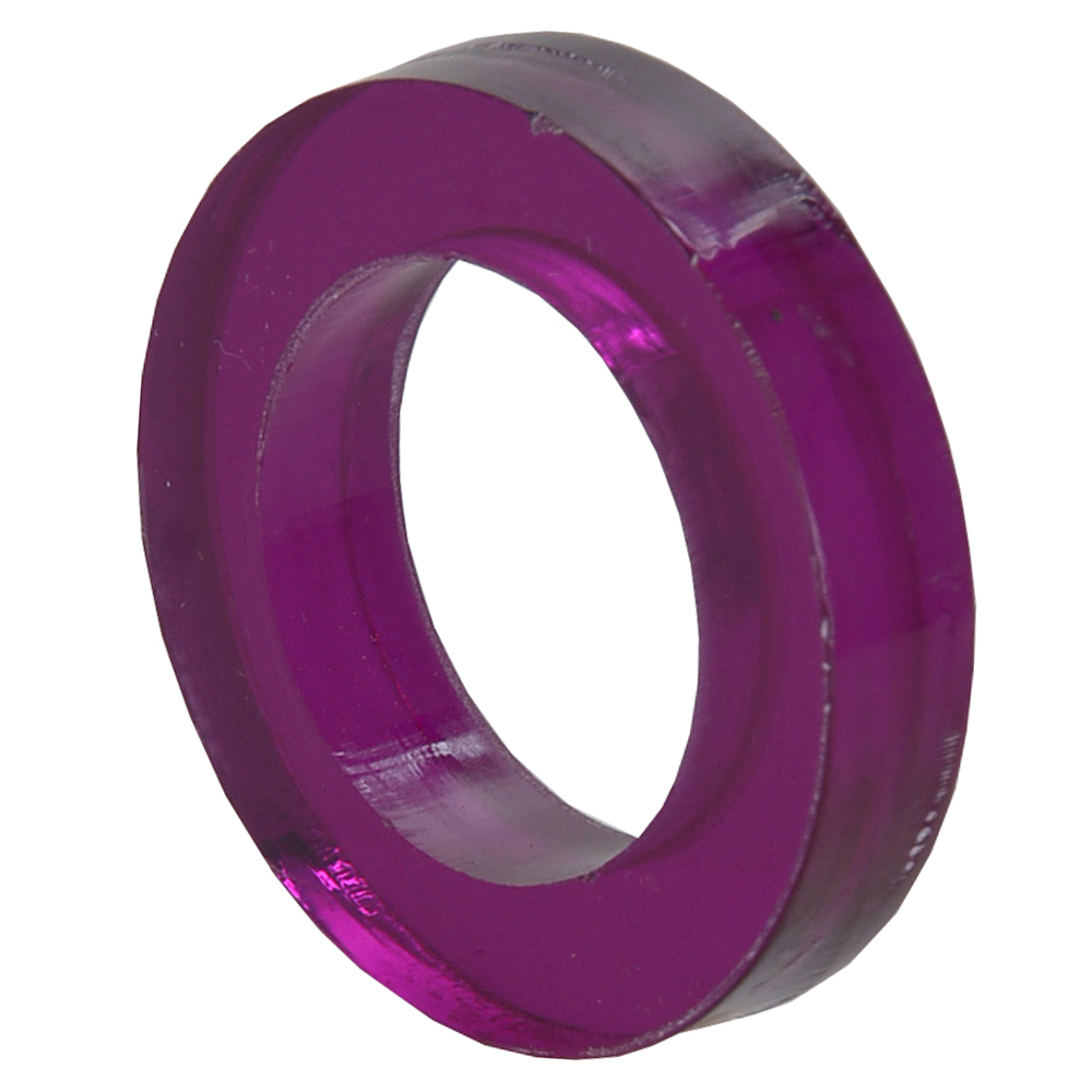 PORTA GUARDANAPO ACRILICO REDONDO (ROXO) 5X5CM