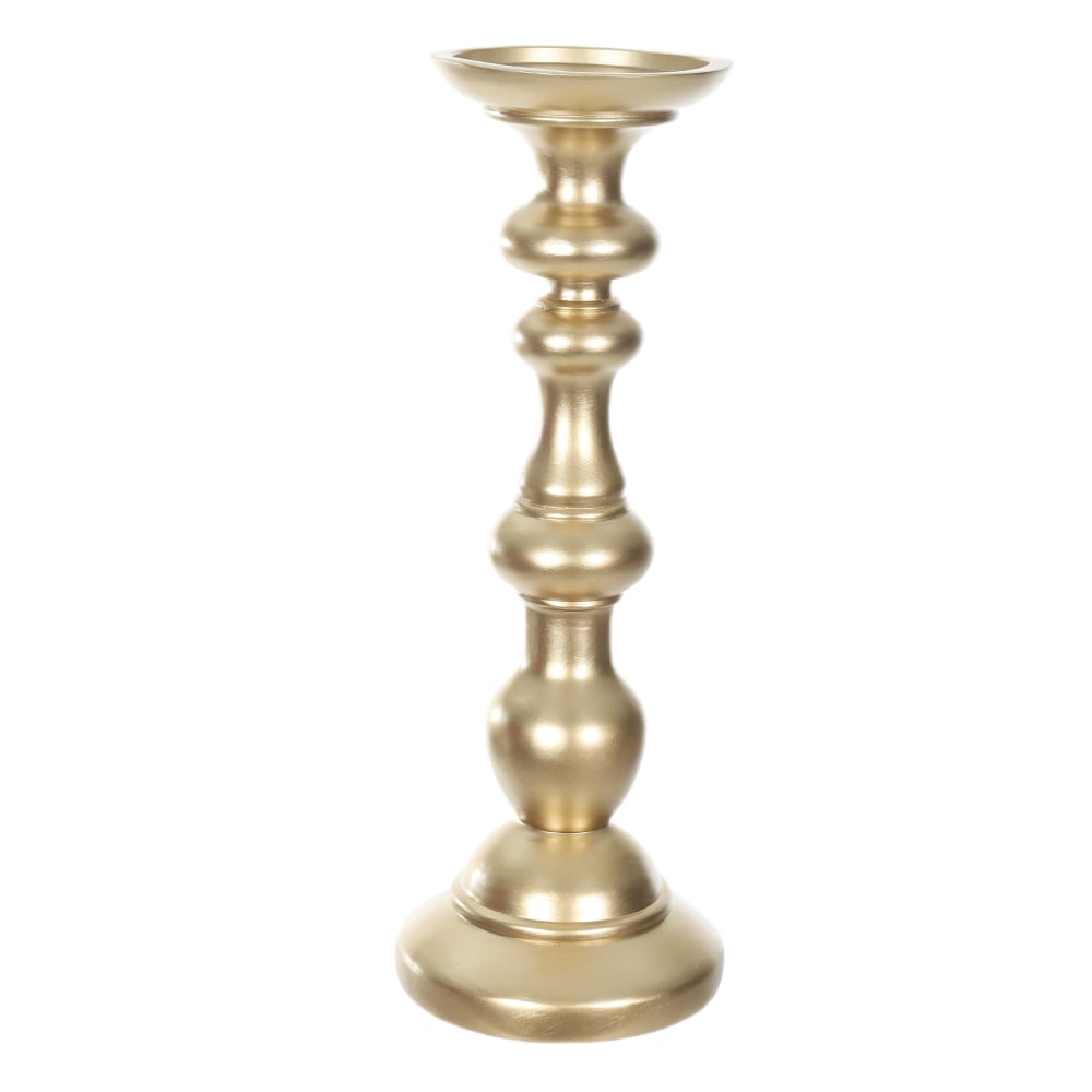 RESINA NATAL CASTICAL (DOURADO) 30,5X11cm