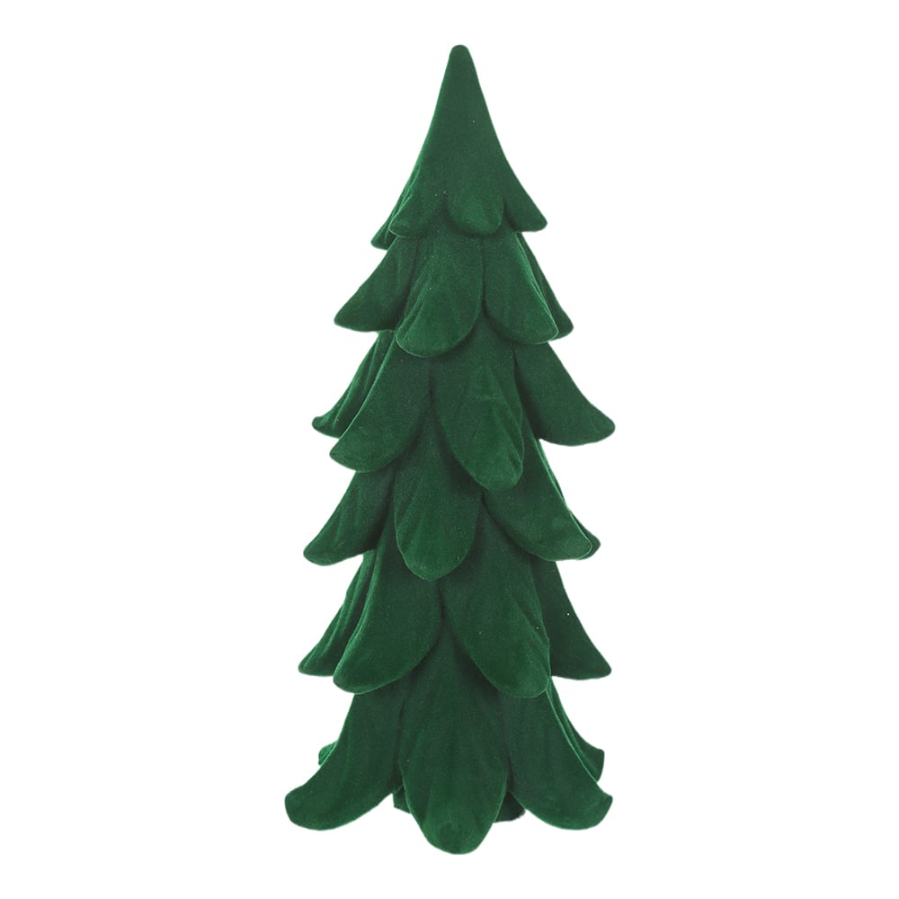 RESINA NATAL ARVORE DECORATIVA (VERDE) 28,5X12,5cm