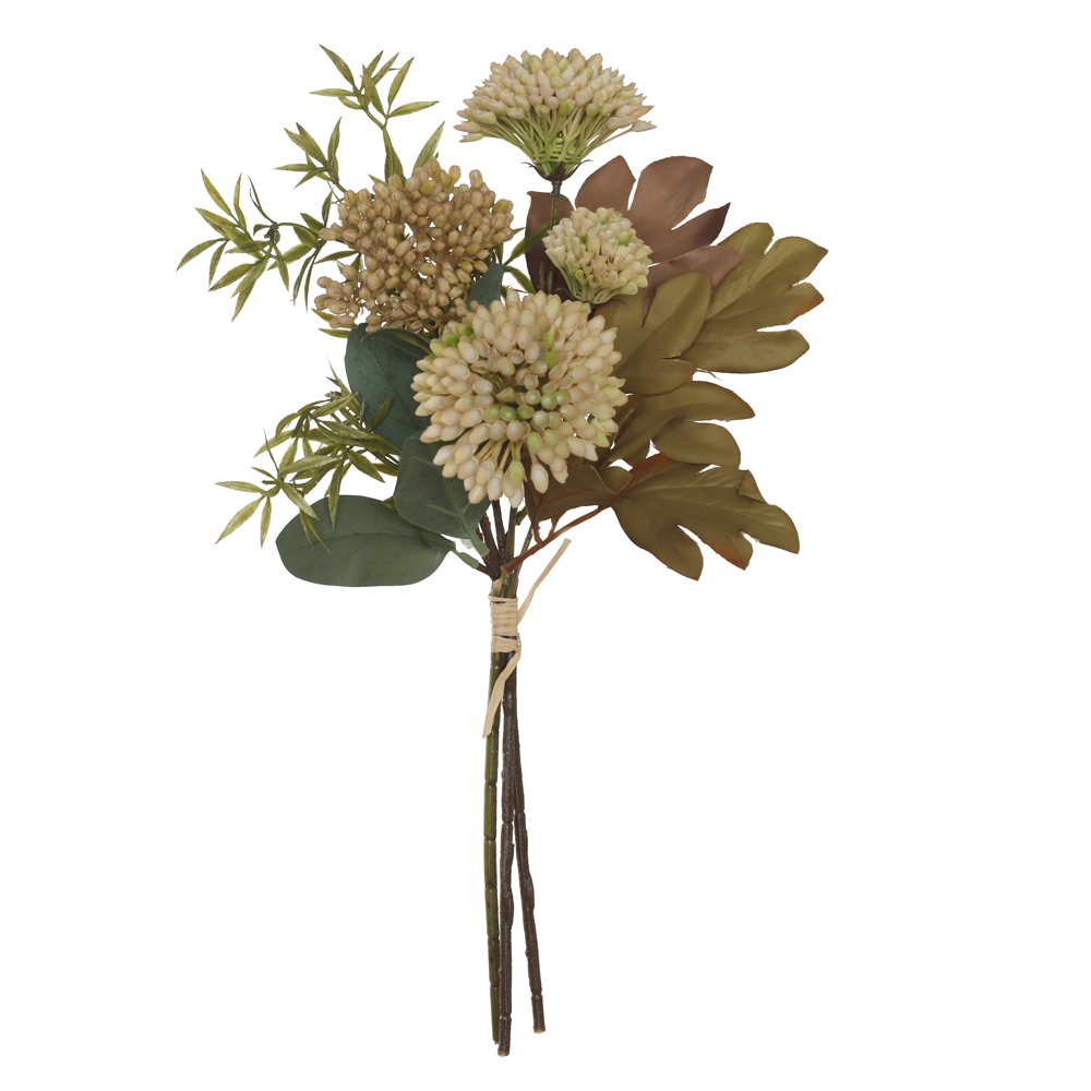 B.MIX RAMALHETE C/FITA X3 (CREME OUTONO) 36cm