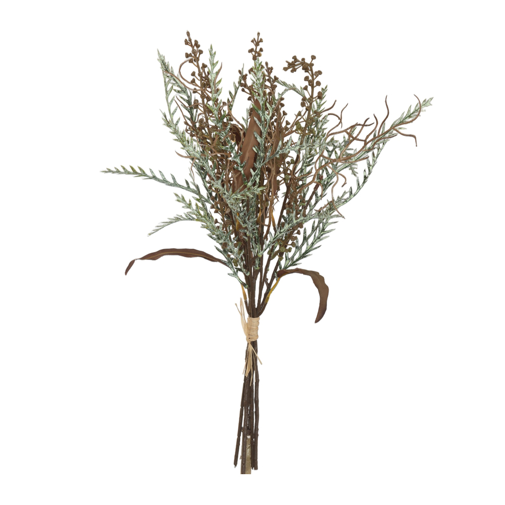 B.GRASS RAMALHETE C/FITA X6 (VERDE OUTONO) 50cm