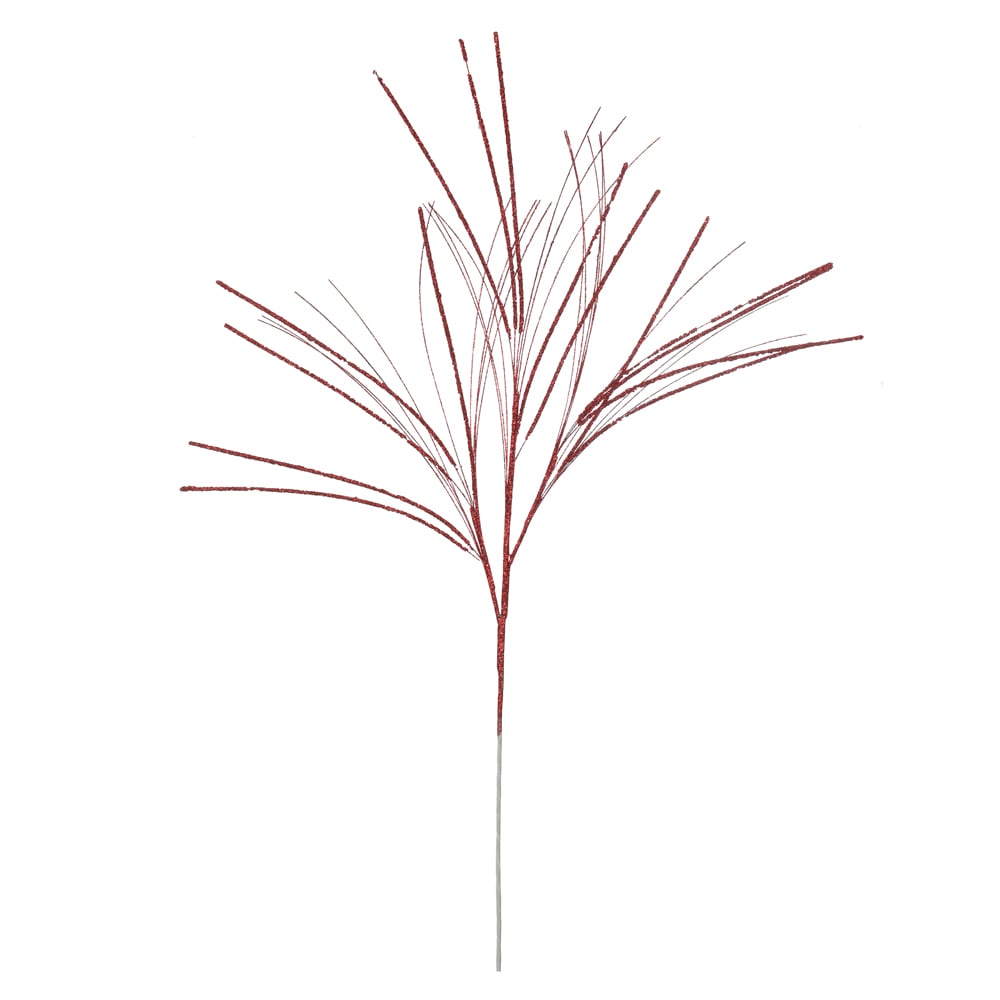 C.GRASS NATAL C/GLITTER (VERMELHO) 87cm