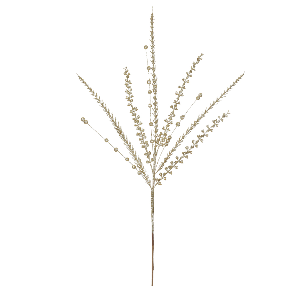 C.GRASS NATAL C/GLITTER (DOURADO) 65cm