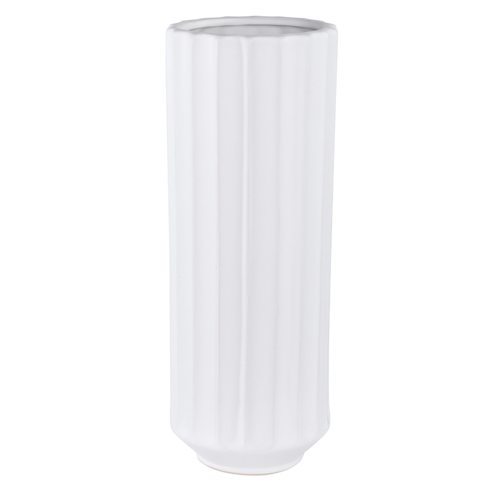VASO CERAMICA (BRANCO FOSCO) 34,5cm