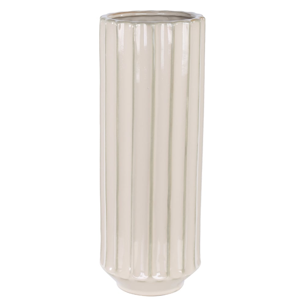 VASO CERAMICA (BEGE) 34,5cm
