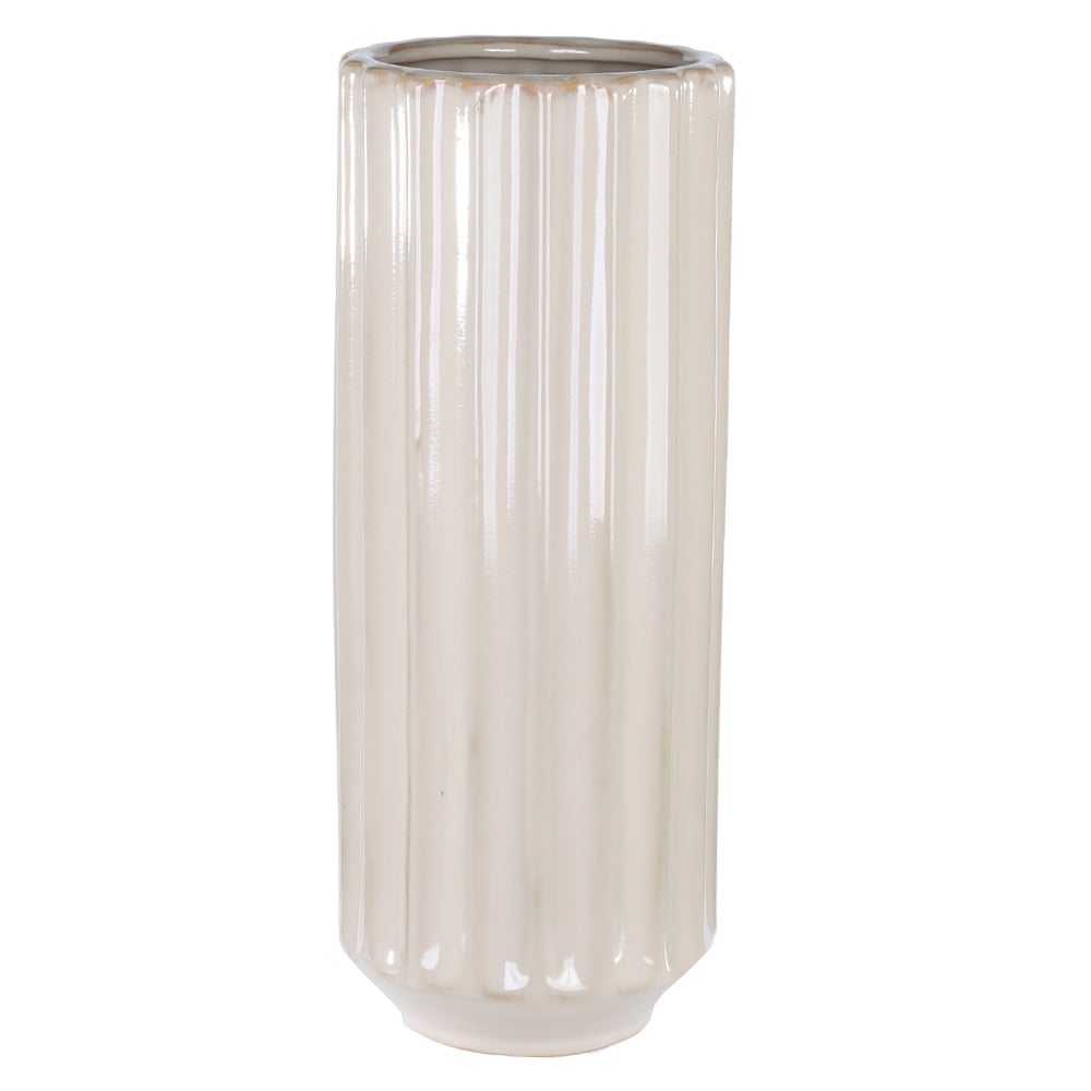 VASO CERAMICA (BEGE) 27,5cm