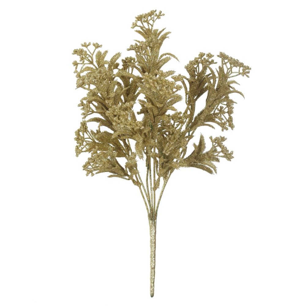 C.GRASS NATAL C/GLITTER (DOURADO) 34cm