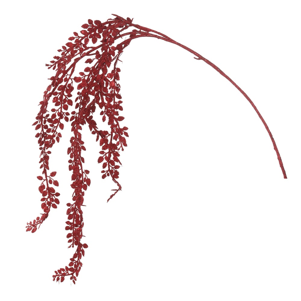 C.GRASS NATAL C/GLITTER (VERMELHO) 1,2m