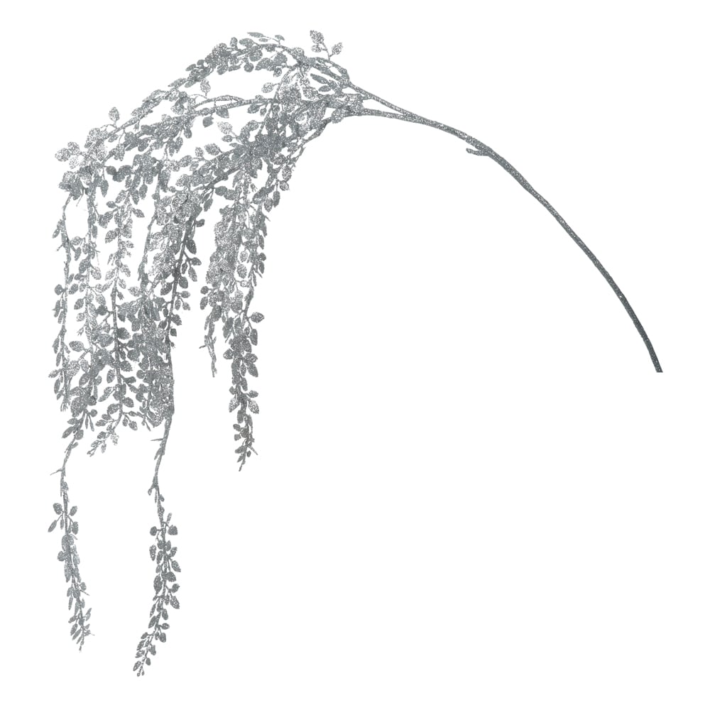 C.GRASS NATAL C/GLITTER (PRATA) 1,2m
