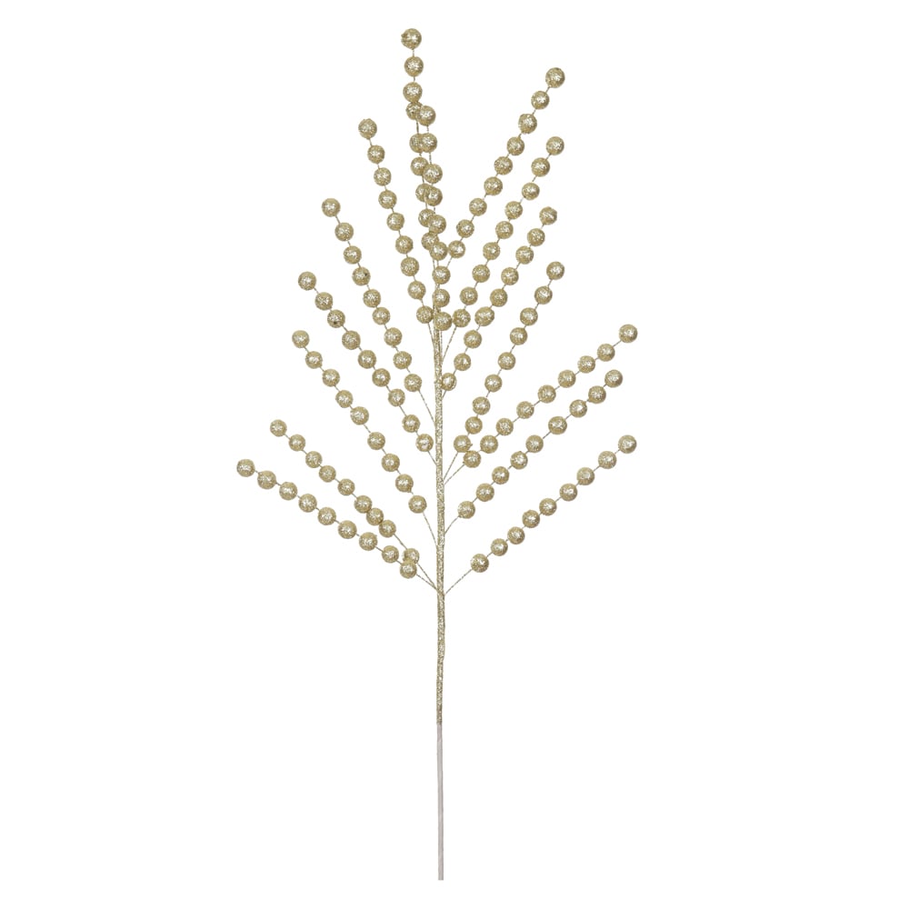 C.BOLINHAS NATAL C/GLITTER (DOURADO) 78cm