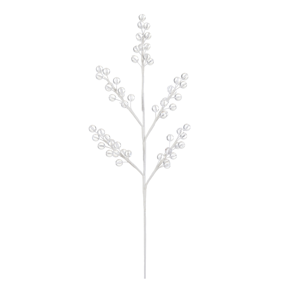 C.BOLINHAS NATAL (TRANSPARENTE) 58cm