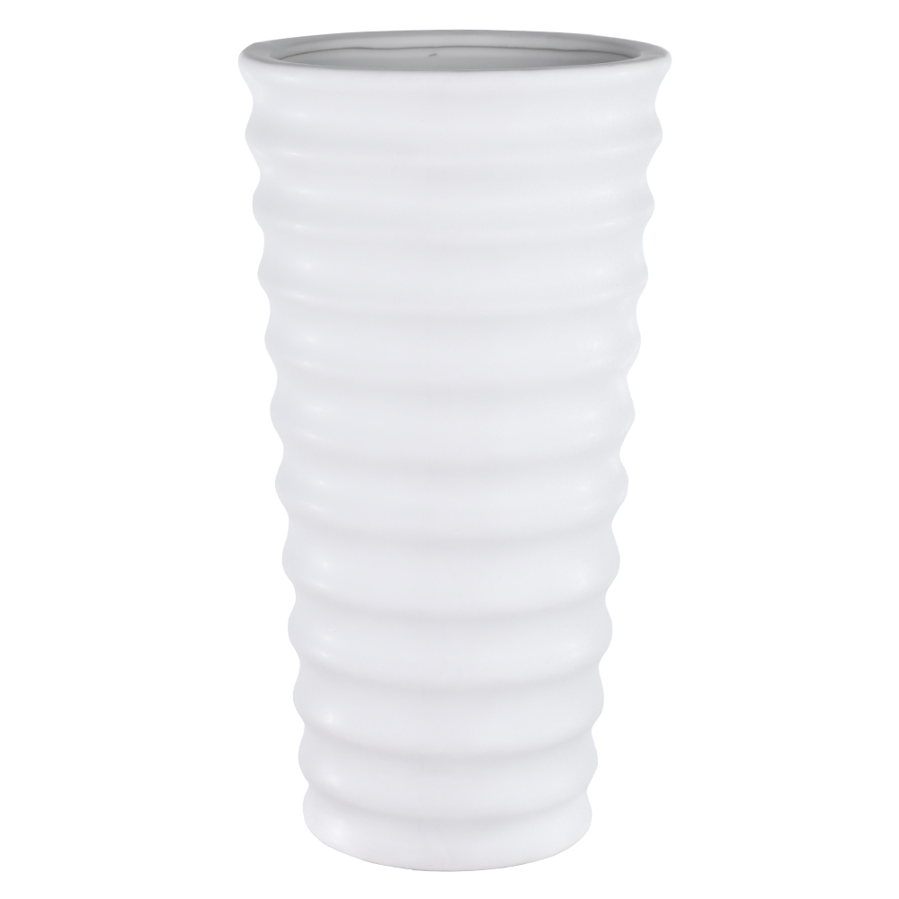 VASO CERAMICA (BRANCO FOSCO) 31,5cm