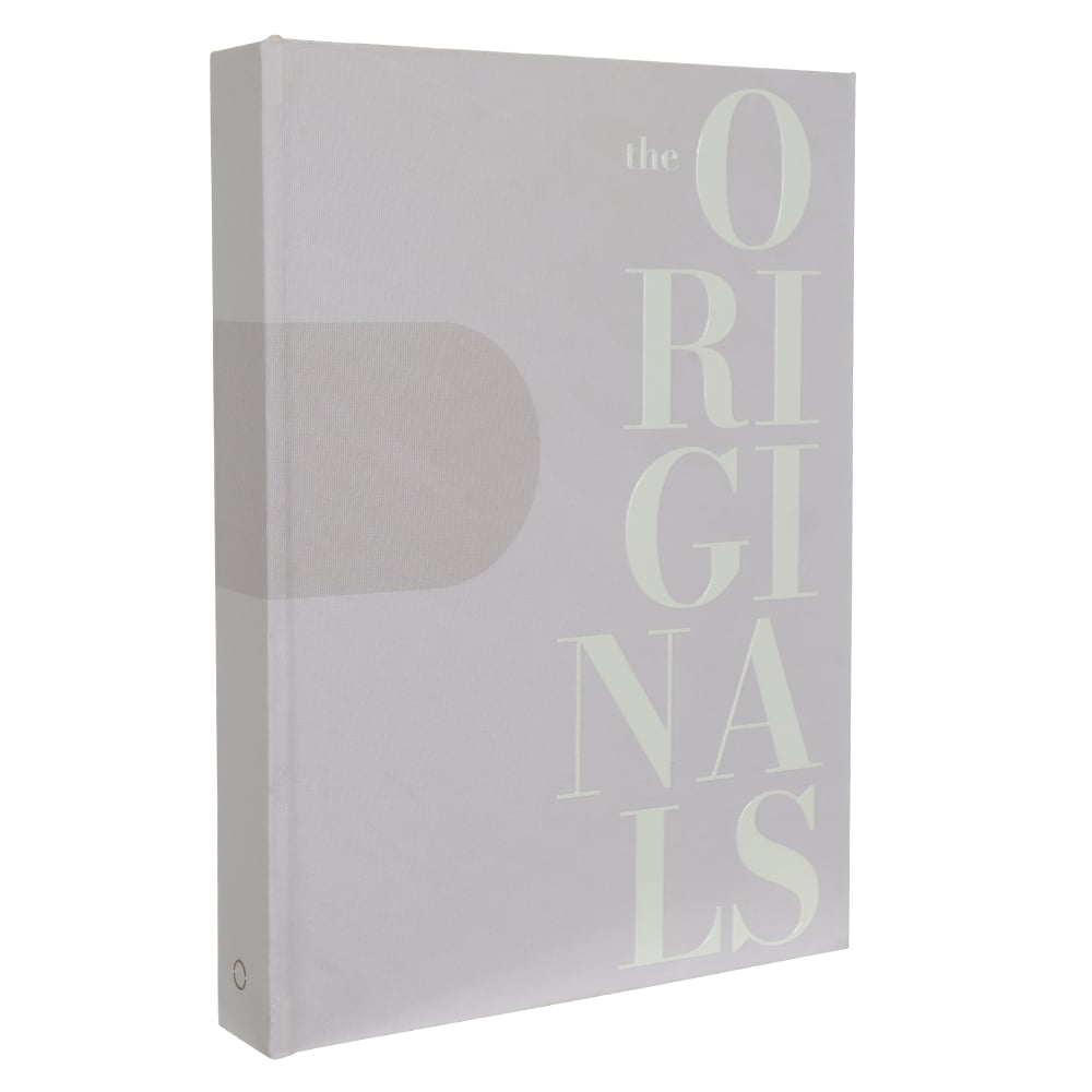 CAIXA LIVRO MDF ORIGINALS (BEGE) 31,5X23X4cm