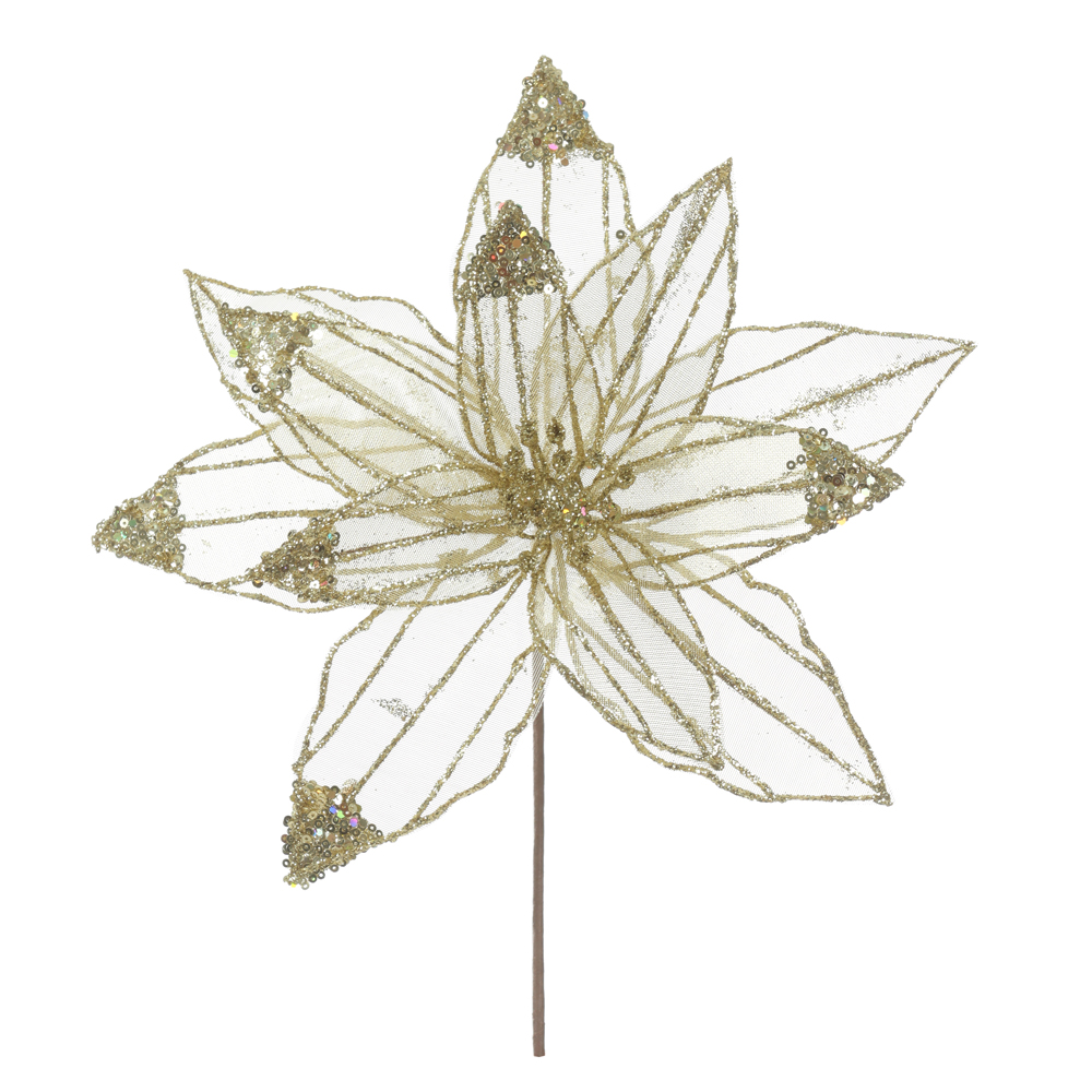 H.BICO DE PAPAGAIO NATAL (DOURADO) 25cm 31d 12P
