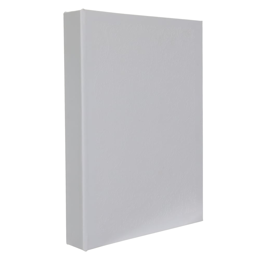 CAIXA LIVRO MDF LEAVES (OFF WHITE) 31,5X23X4cm