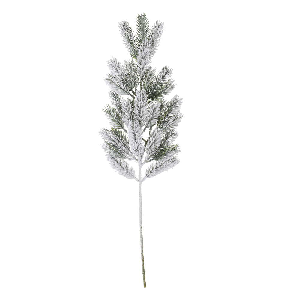 H.FOLHA NATAL NEVADA (BRANCO) 64cm