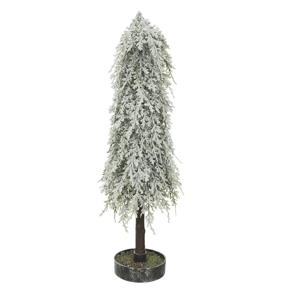 A.PINHEIRO NATAL NEVADO C/BASE (VERDE) 58cm