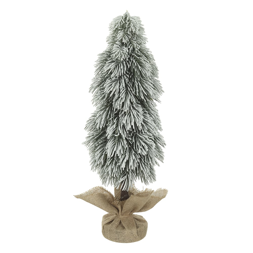 A.PINHEIRO NATAL NEVADO C/BASE JUTA (VERDE) 58cm