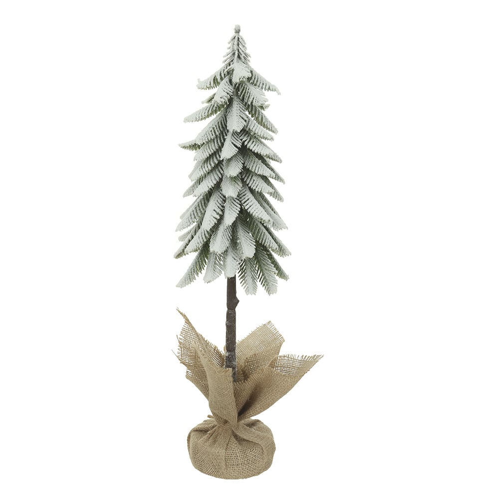 A.PINHEIRO NATAL NEVADO C/BASE JUTA (VERDE) 50cm