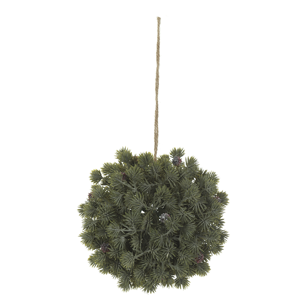 BOLA ARAMADA PENDURAR C/BERRY (VERDE) 14D