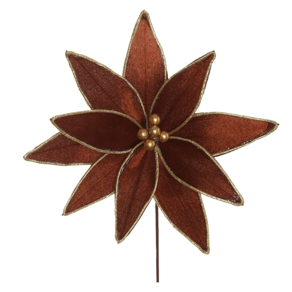 H.BICO DE PAPAGAIO NATAL AVELUDADO (MARROM) 20cm 30d 10P