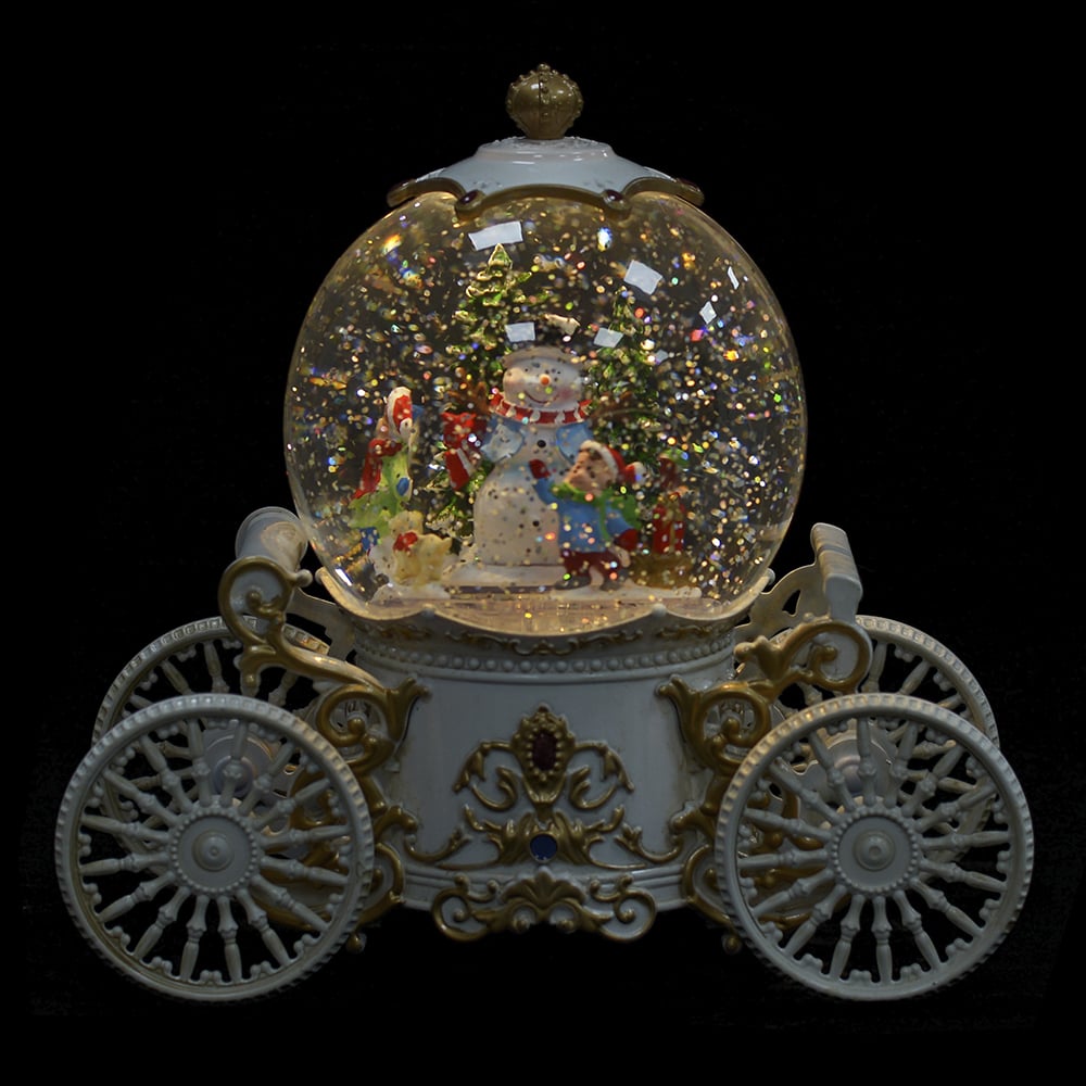 NATAL CARRO  C/LUZ E SOM 26,1X13,6X24,9cm (BRANCO)