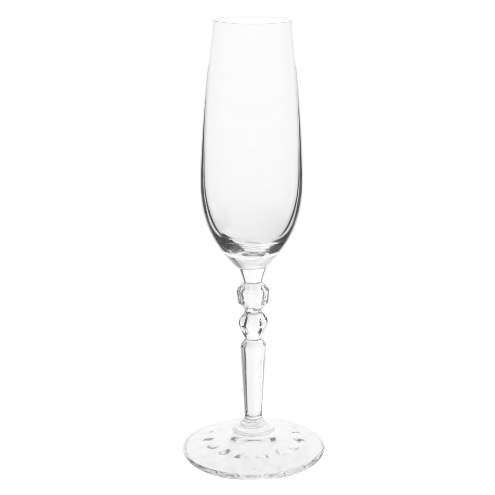 CJ TACAS CHAMPANHE 235ml 25X8,2cm C/4 PCS ROYALE (TRANSPARENTE)
