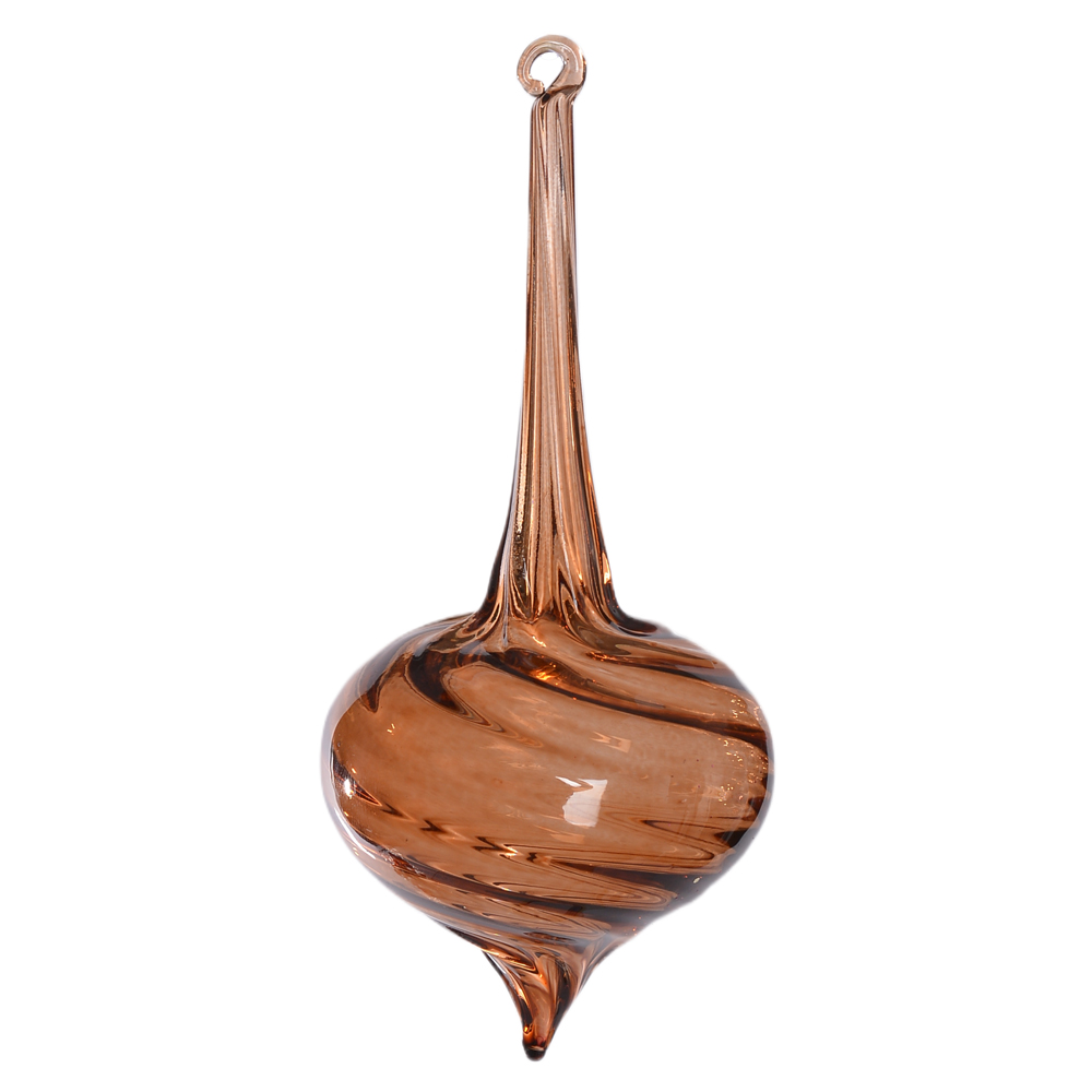 ENFEITE PENDENTE NATAL (MARROM) 15cm