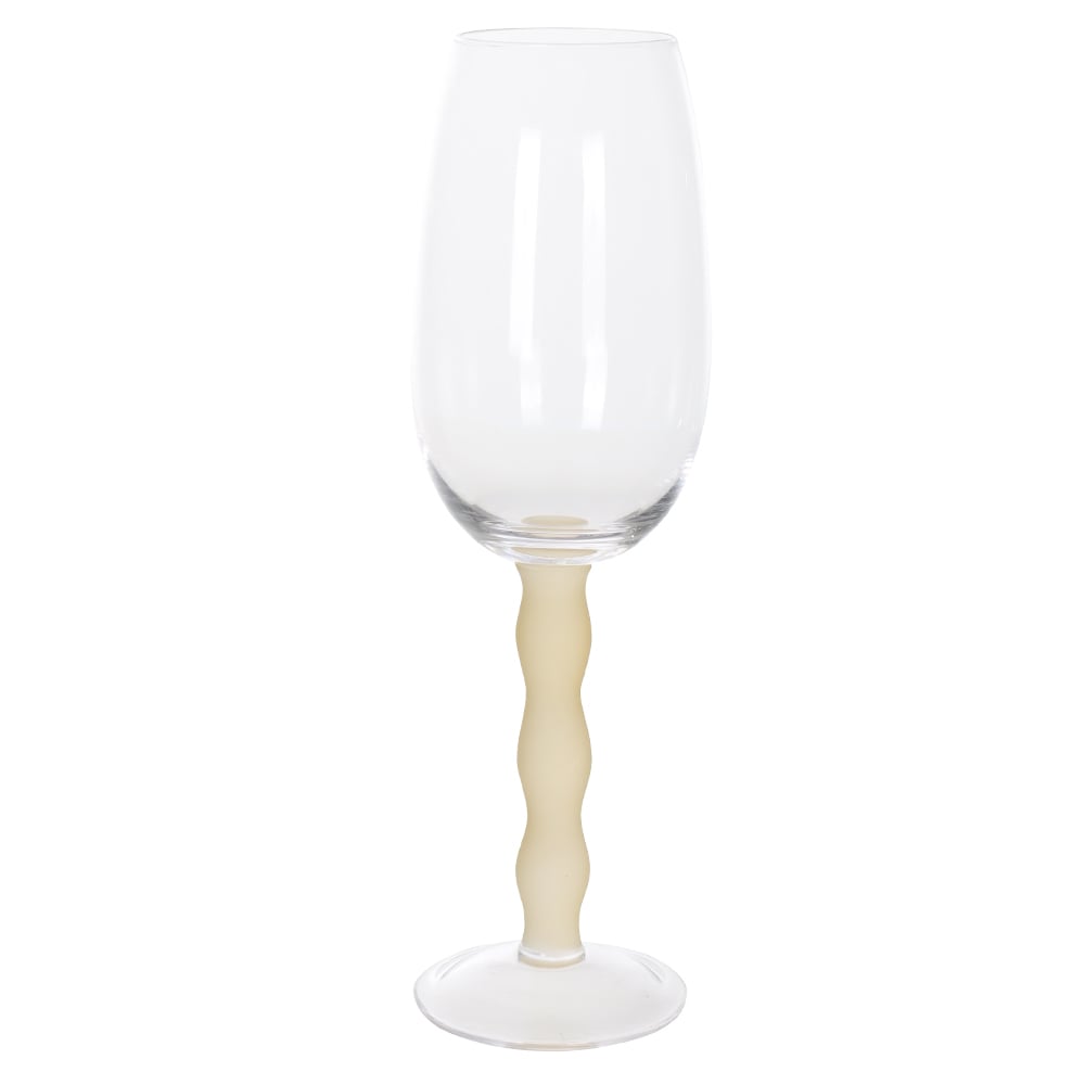 CJ TACAS CHAMPANHE 330ml 24X7cm C/4 PCS SOLEIL (TRANSPARENTE AMARELO)