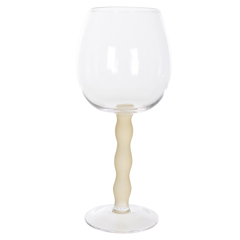 CJ TACAS VINHO 460ml 21,5X9,5cm C/4 PCS SOLEIL (TRANSPARENTE AMARELO)