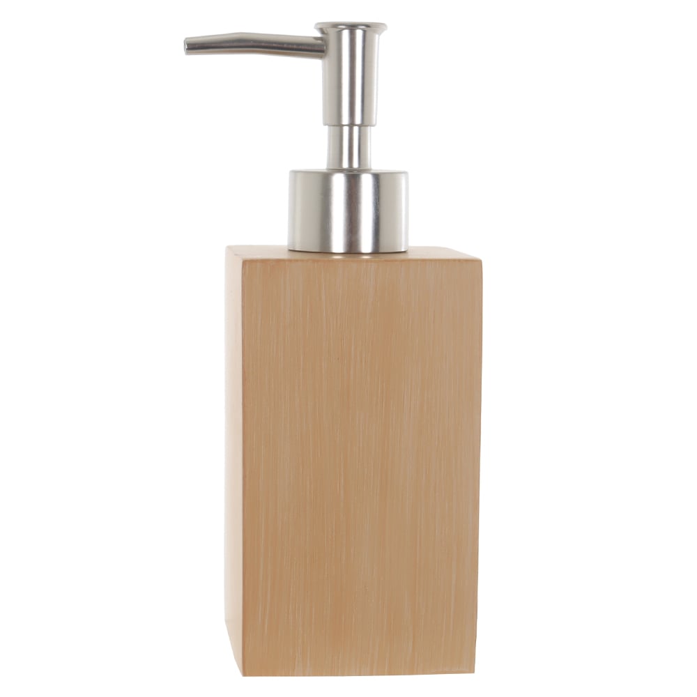 PORTA SABONETE POLIRESINA 17,5X6,5X6,5cm NATURAL (BEGE)