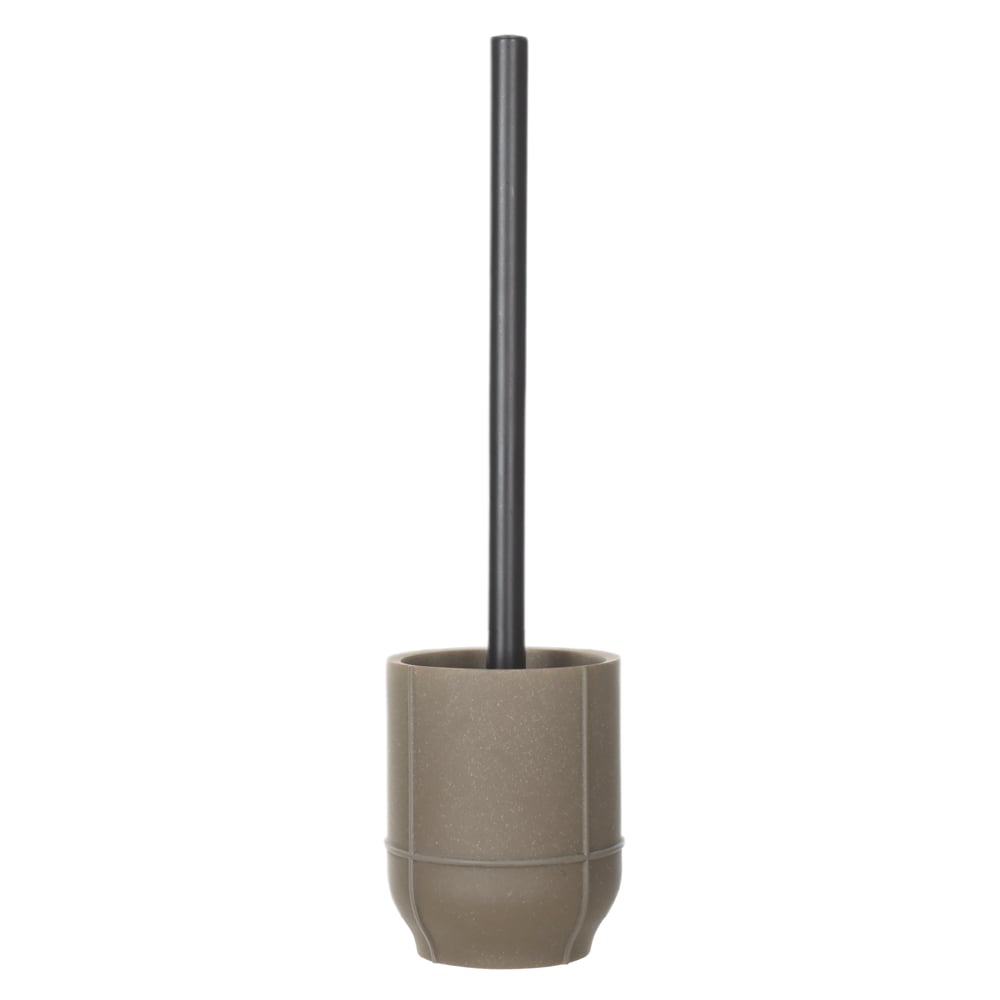 ESCOVA SANITARIA POLIRESINA 36X9,6cm MODULAR (MARROM)