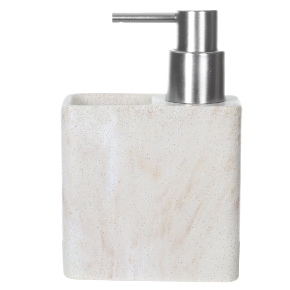 PORTA SABONETE POLIRESINA 220ml 15X10X5cm HABITAT (BEGE)