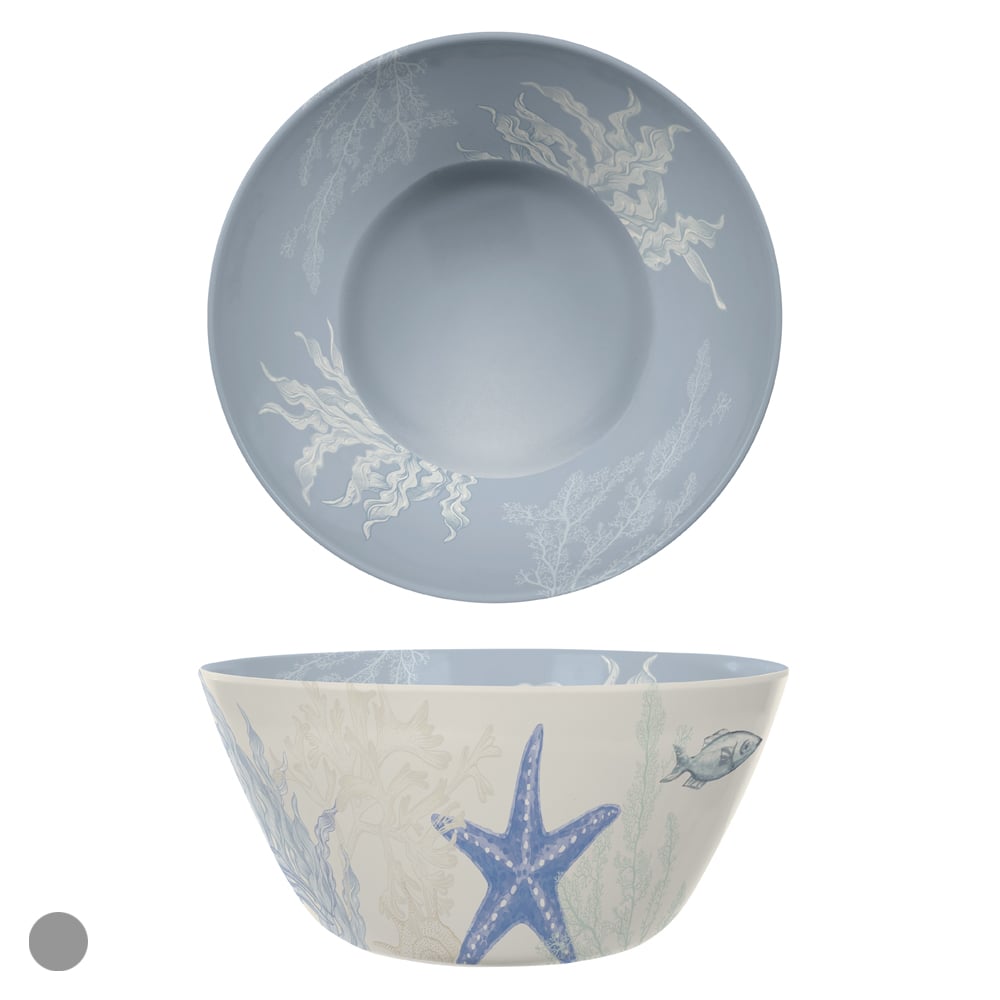 BOWL MELAMINA 750ml (AZUL) 15D