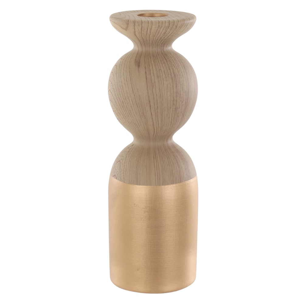 CASTICAL CERAMICA EFEITO AMADEIRADO (BEGE DOURADO) 20,3cm 6,6d