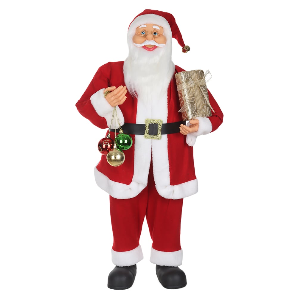 PAPAI NOEL NATAL CLASSICO EM PE (VERMELHO) 90cm