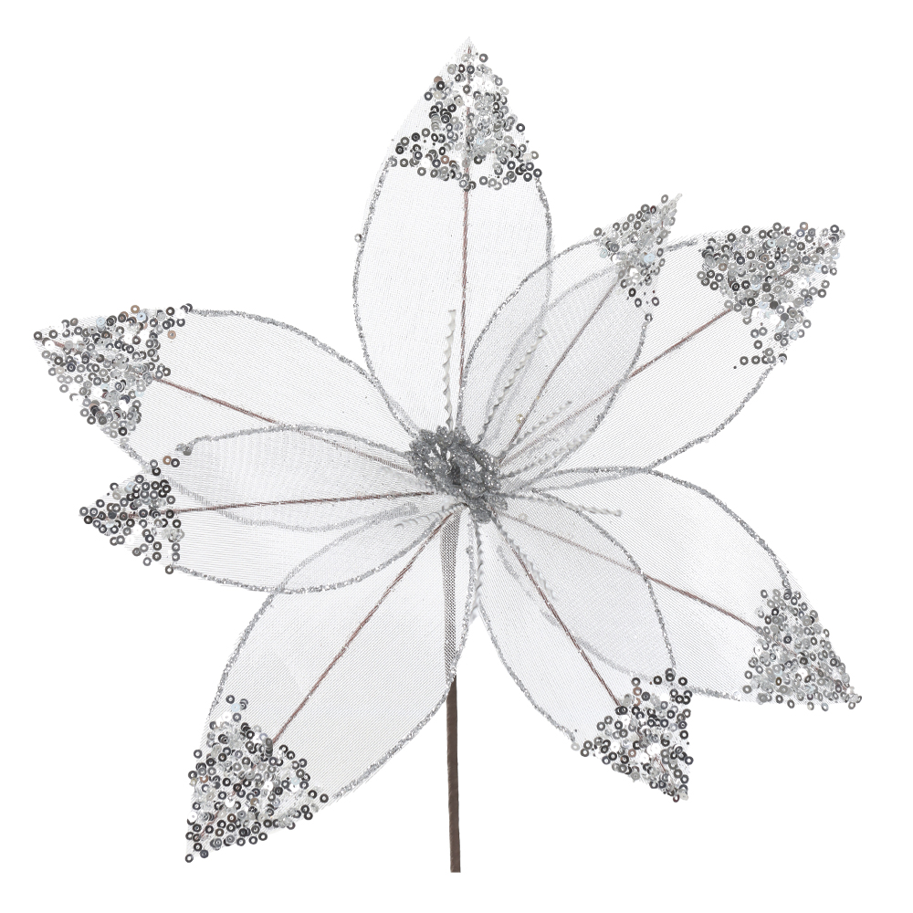 H.BICO DE PAPAGAIO NATAL (PRATA) 28cm 28d 8P