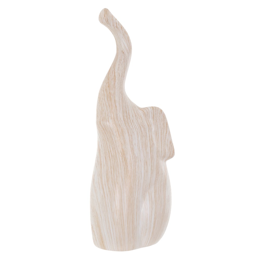 ESCULTURA DECORATIVA CERAMICA ELEFANTE (MADEIRA) 22,5X8,5X7cm