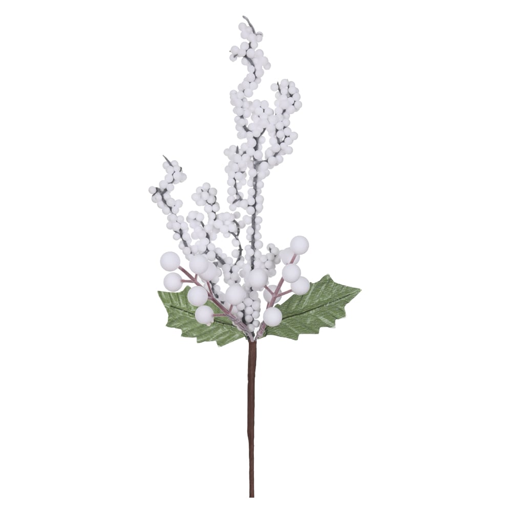 H.BERRY AVELUDADO NATAL (BRANCO) 42cm