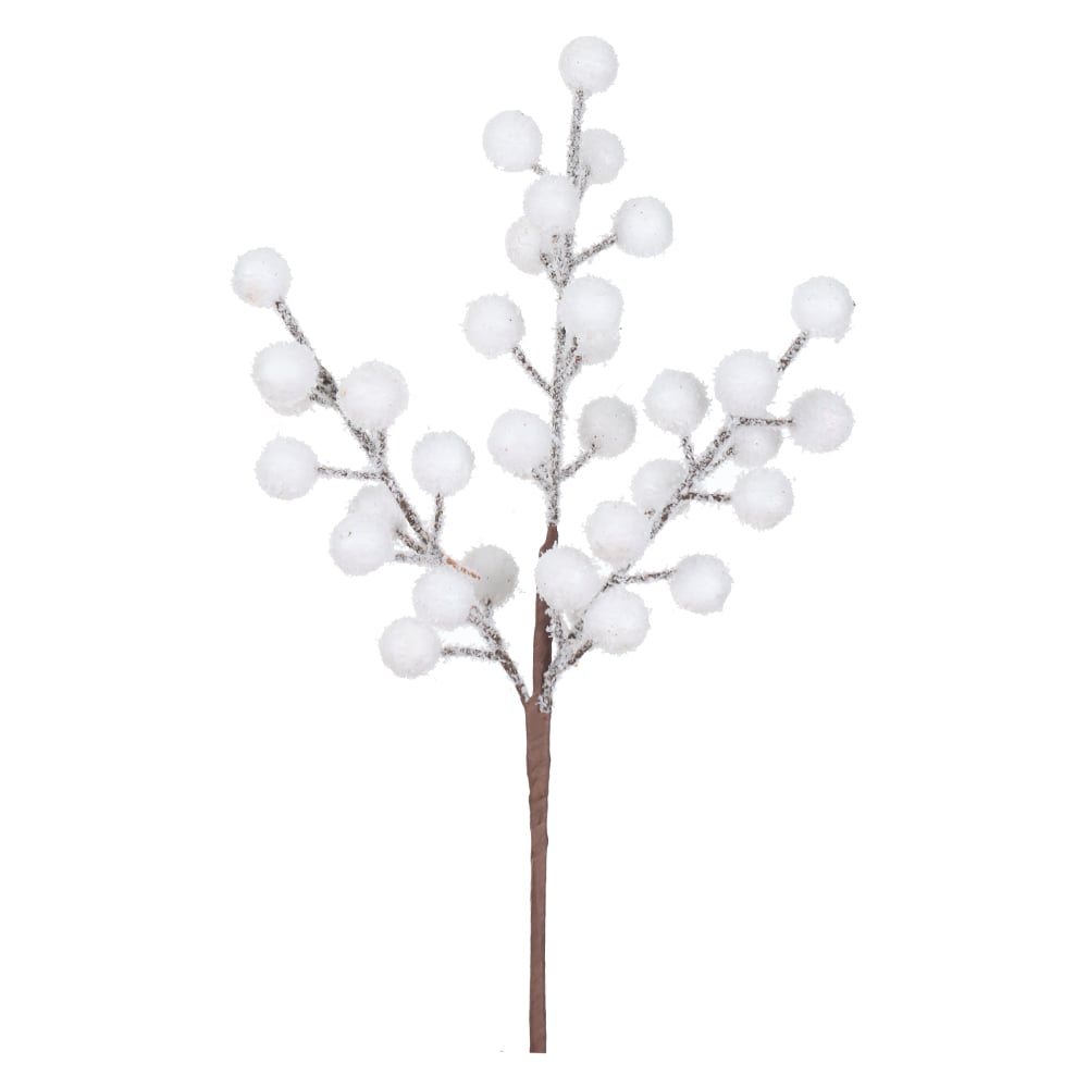 H.PICK BERRY NATAL (BRANCO) 25cm