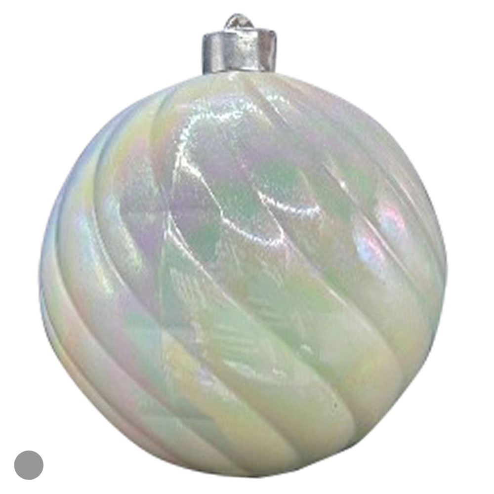 BOLA DECORADA NATAL (IRIDESCENTE) 20D
