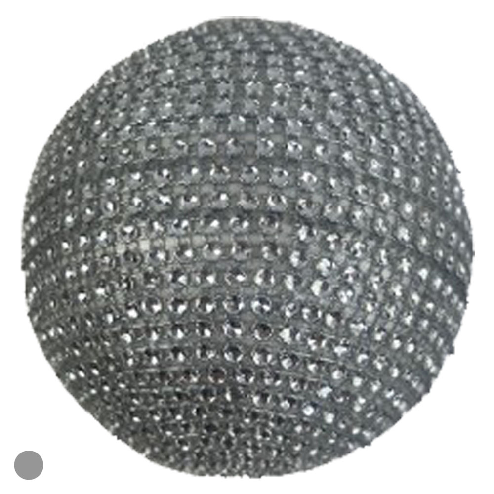 BOLAS DECORADAS NATAL (PRATA) 18D