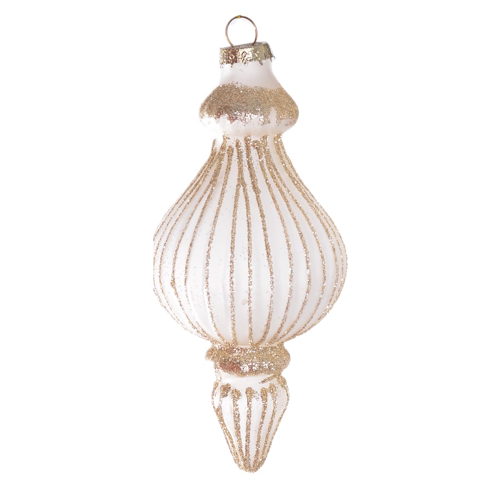 ENFEITE PENDENTE NATAL (DOURADO) 14,5cm 5,5D