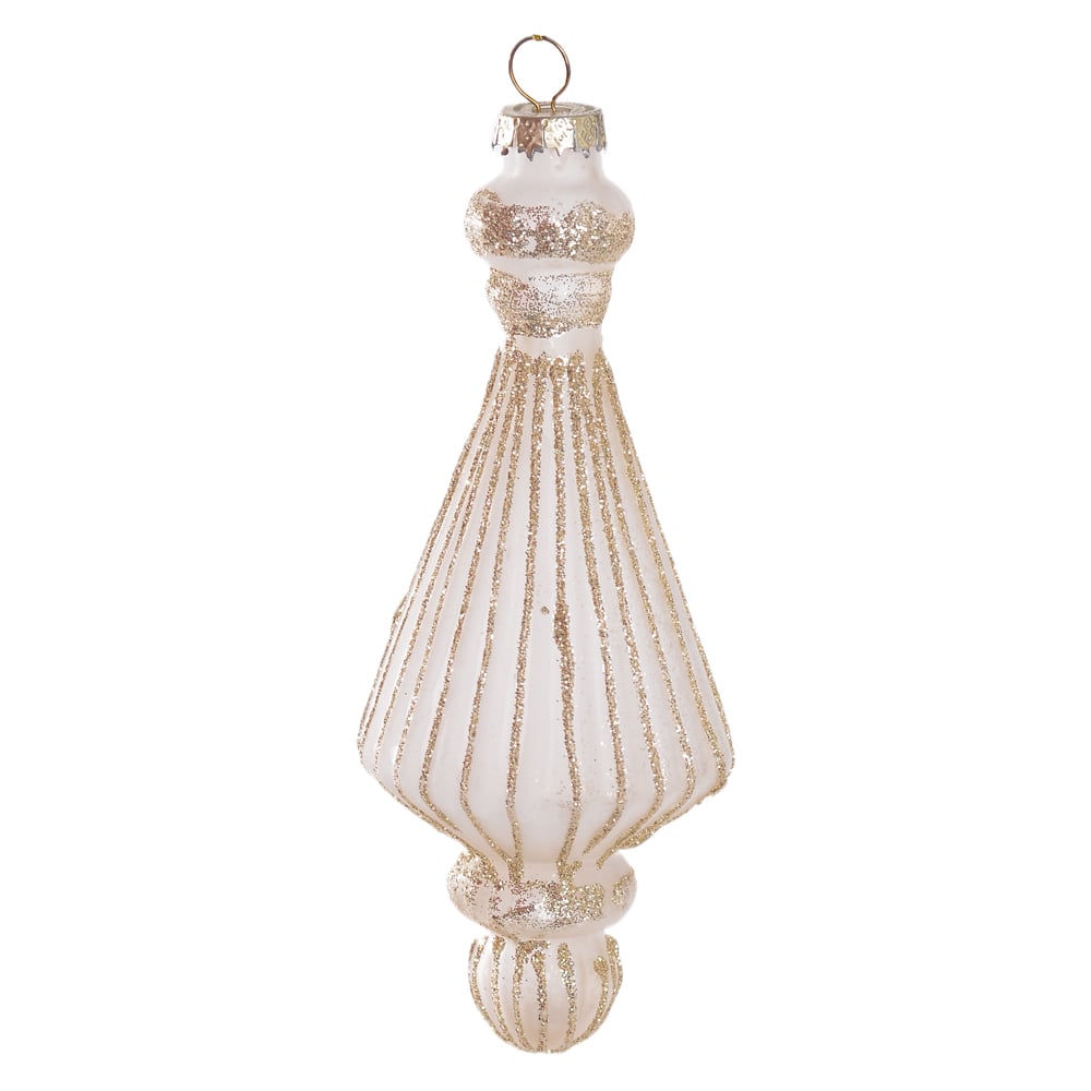ENFEITE PENDENTE NATAL (DOURADO) 14cm 5,5D