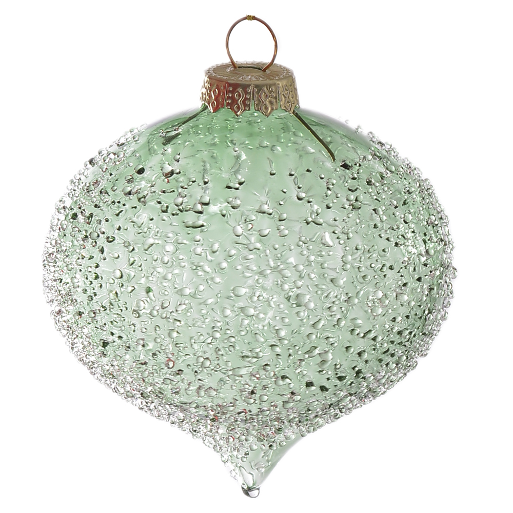 ENFEITE PENDENTE NATAL (VERDE) 9,5cm 8D