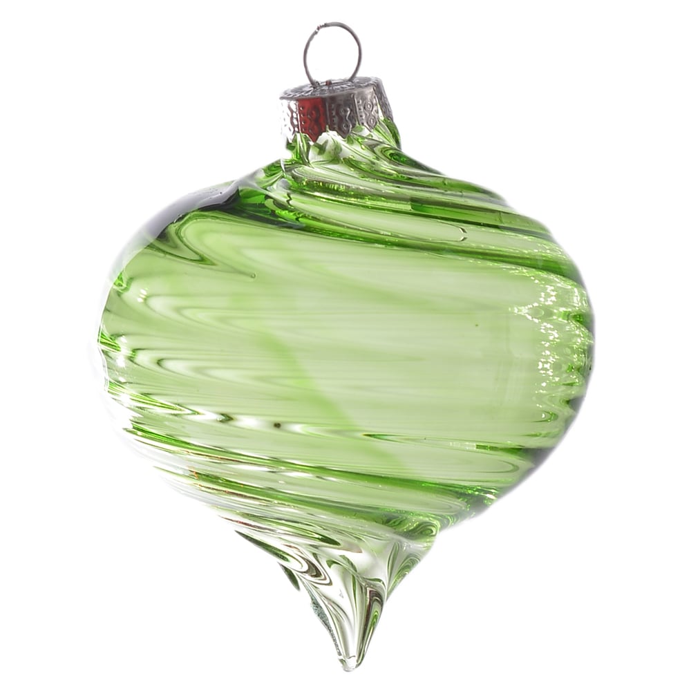 ENFEITE PENDENTE NATAL (VERDE) 9,5cm 8D