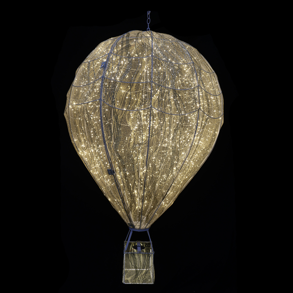 LUZ DECOR BALAO LED BIVOLT (BRANCO QUENTE) 1,25mX80cm