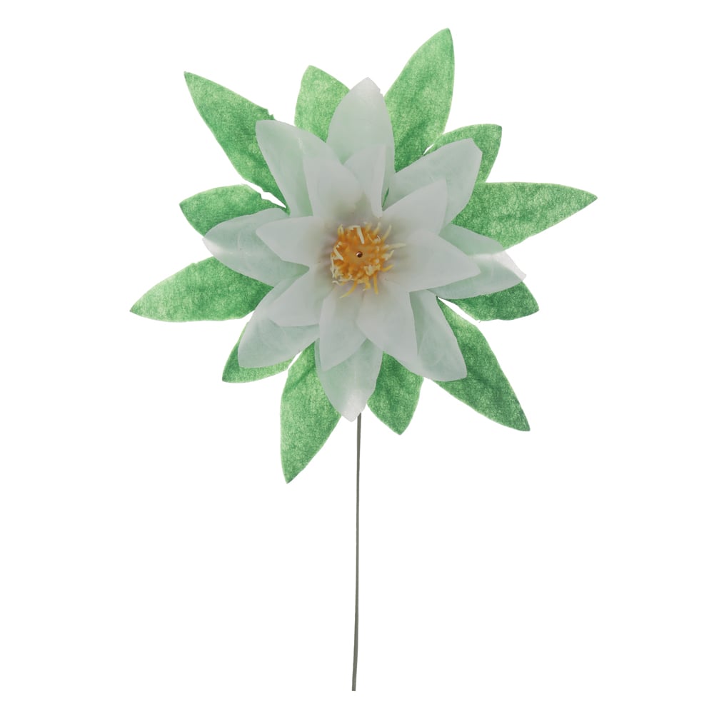 B.PEONIA CABECA X30 (BRANCO) 17cm
