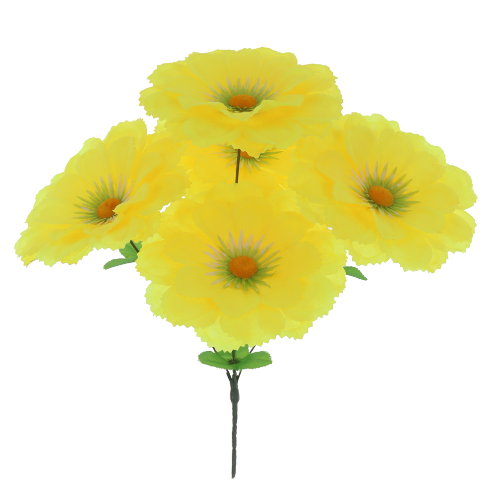 B.PEONIA X5 (AMARELO) 39cm
