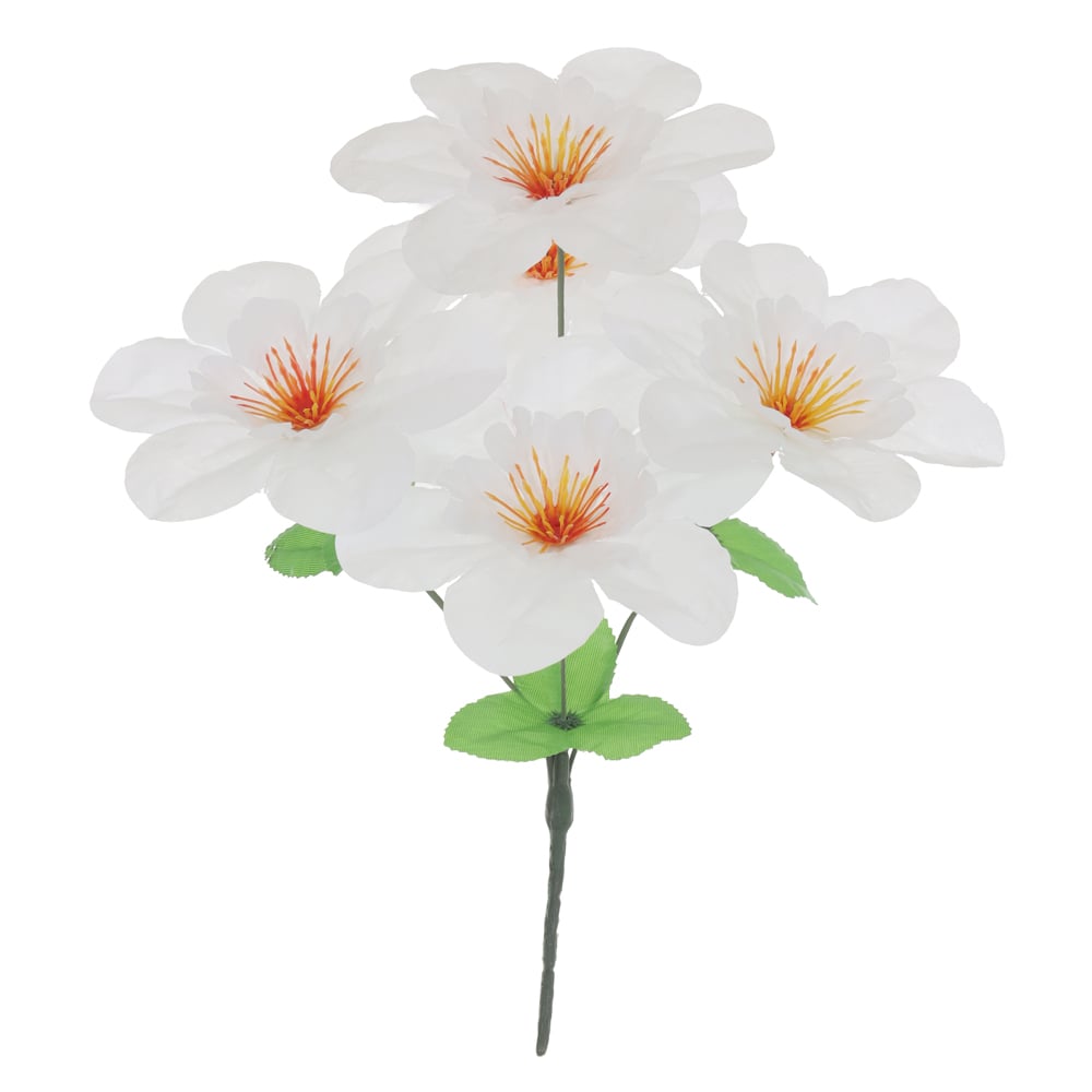 B.PEONIA X5 (BRANCO) 30cm